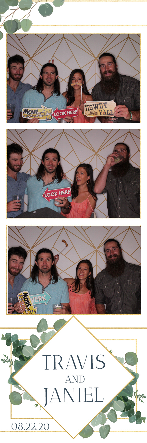 Jacquie & Dennis’ Wedding | View more photos from the event at gallery.photoboothbillings.com/u/PhotoBoothBillings/Jacquie-Dennis’-Wedding-0